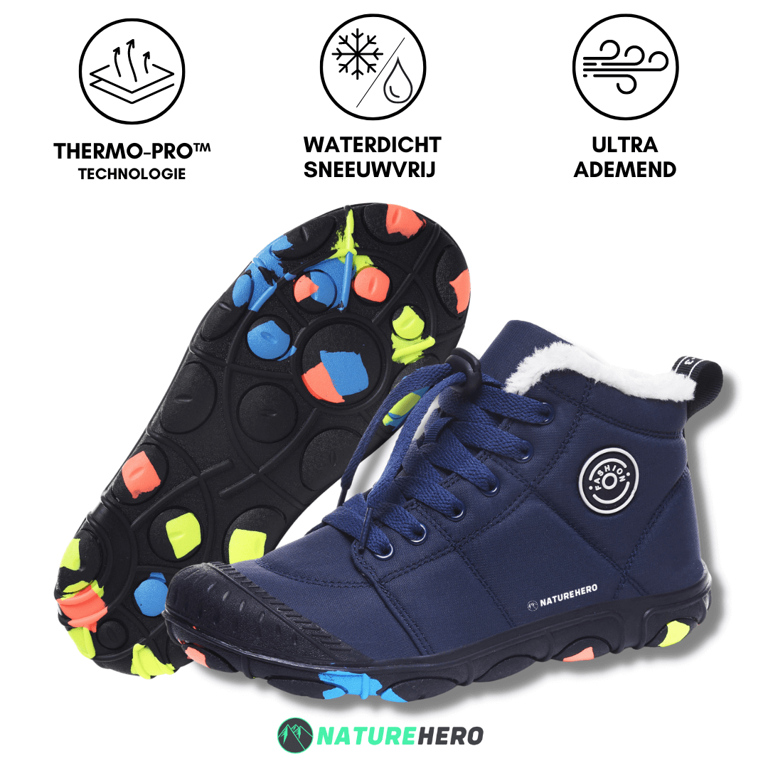Winter Pro Kids - waterdichte blotevoetsschoenen