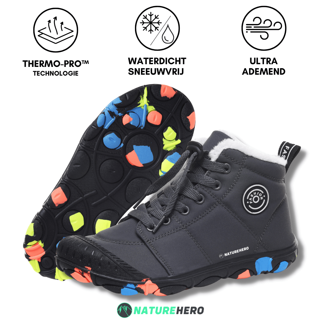 Winter Pro Kids - waterdichte blotevoetsschoenen