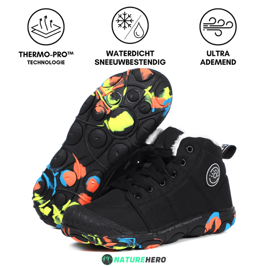 Winter Pro Kids - waterdichte blotevoetsschoenen