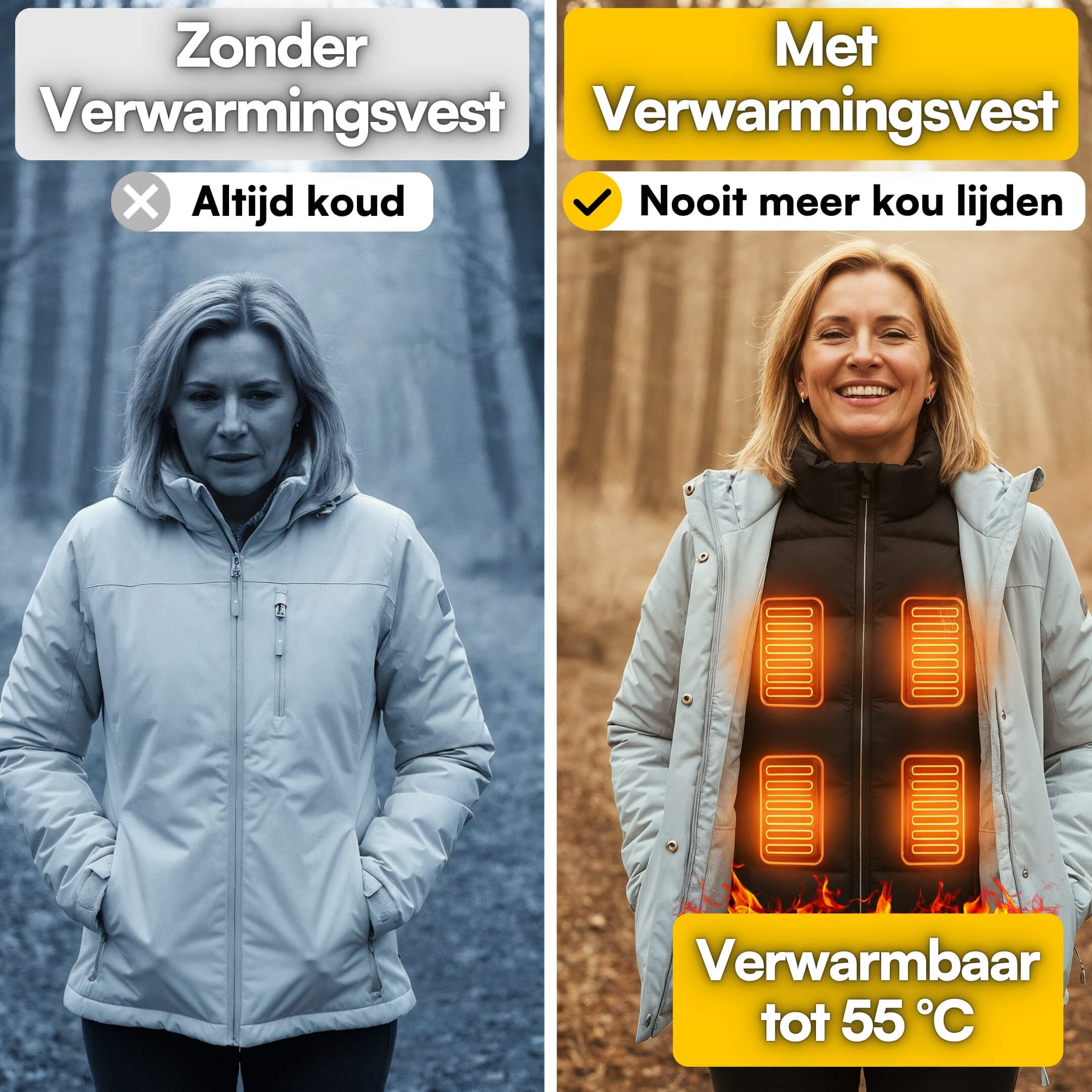 SmartHeat Verwarmingsvest