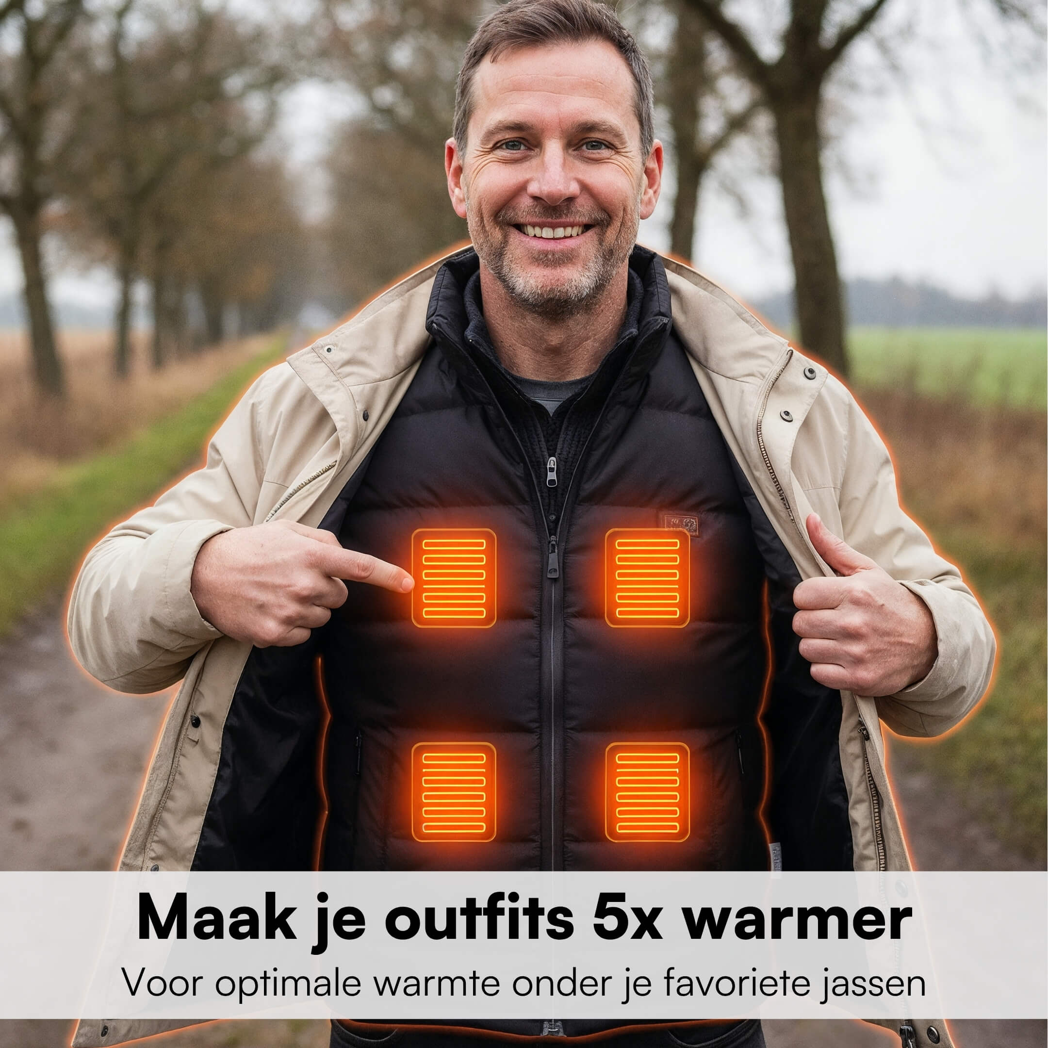 SmartHeat Verwarmingsvest