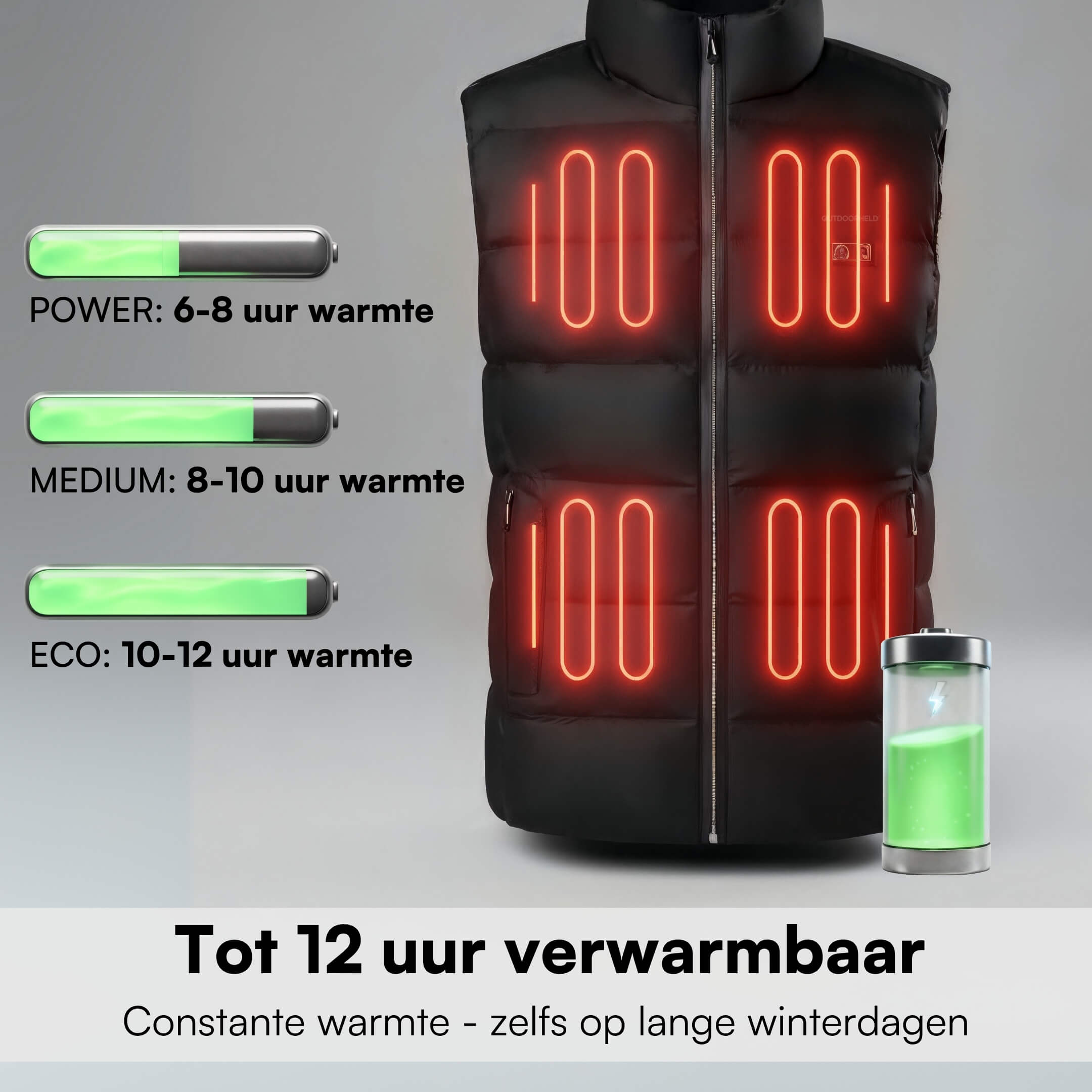 SmartHeat Verwarmingsvest