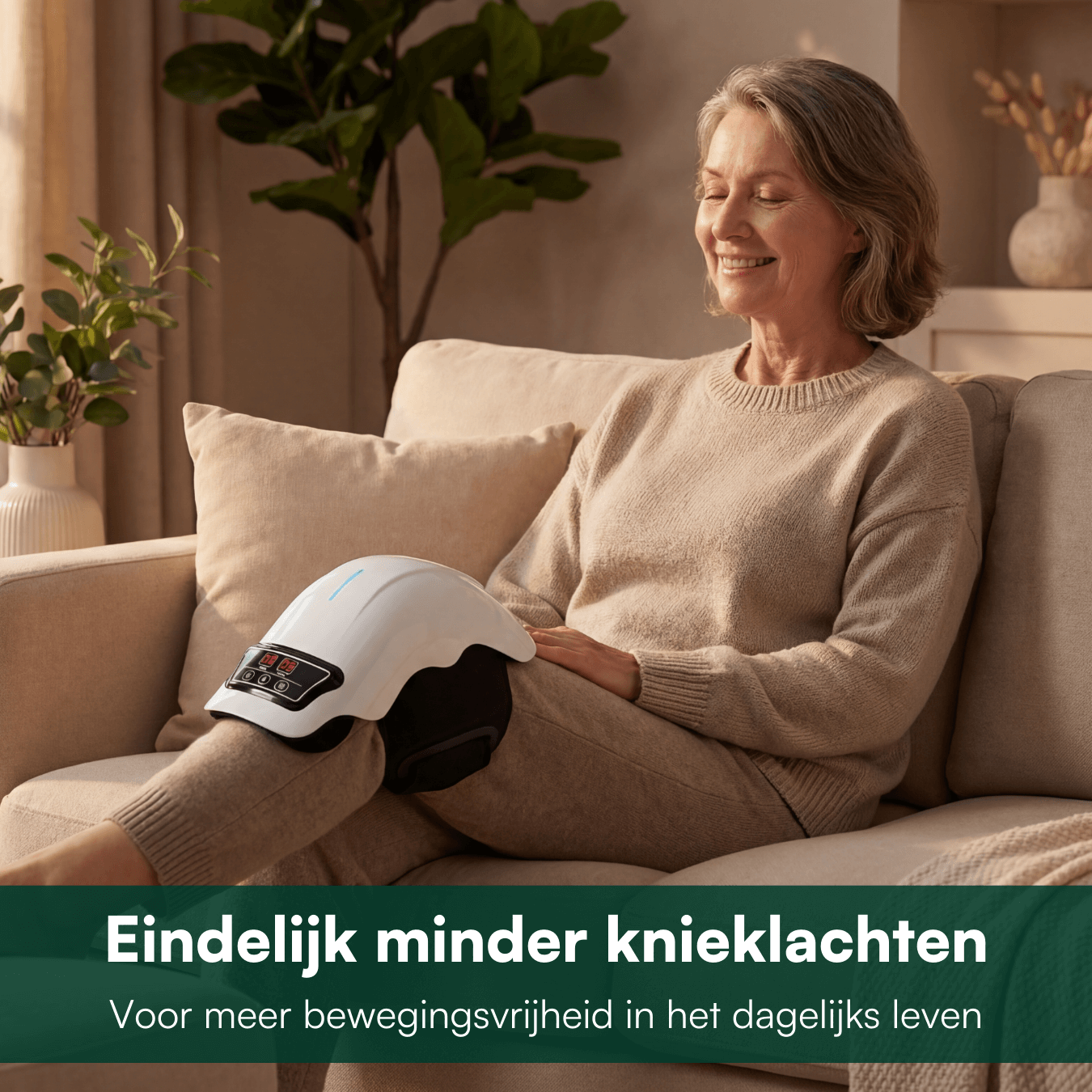 VIBRATHERM knie massageapparaat