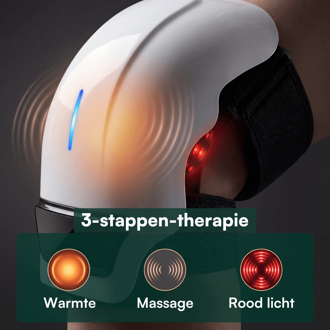 VIBRATHERM knie massageapparaat
