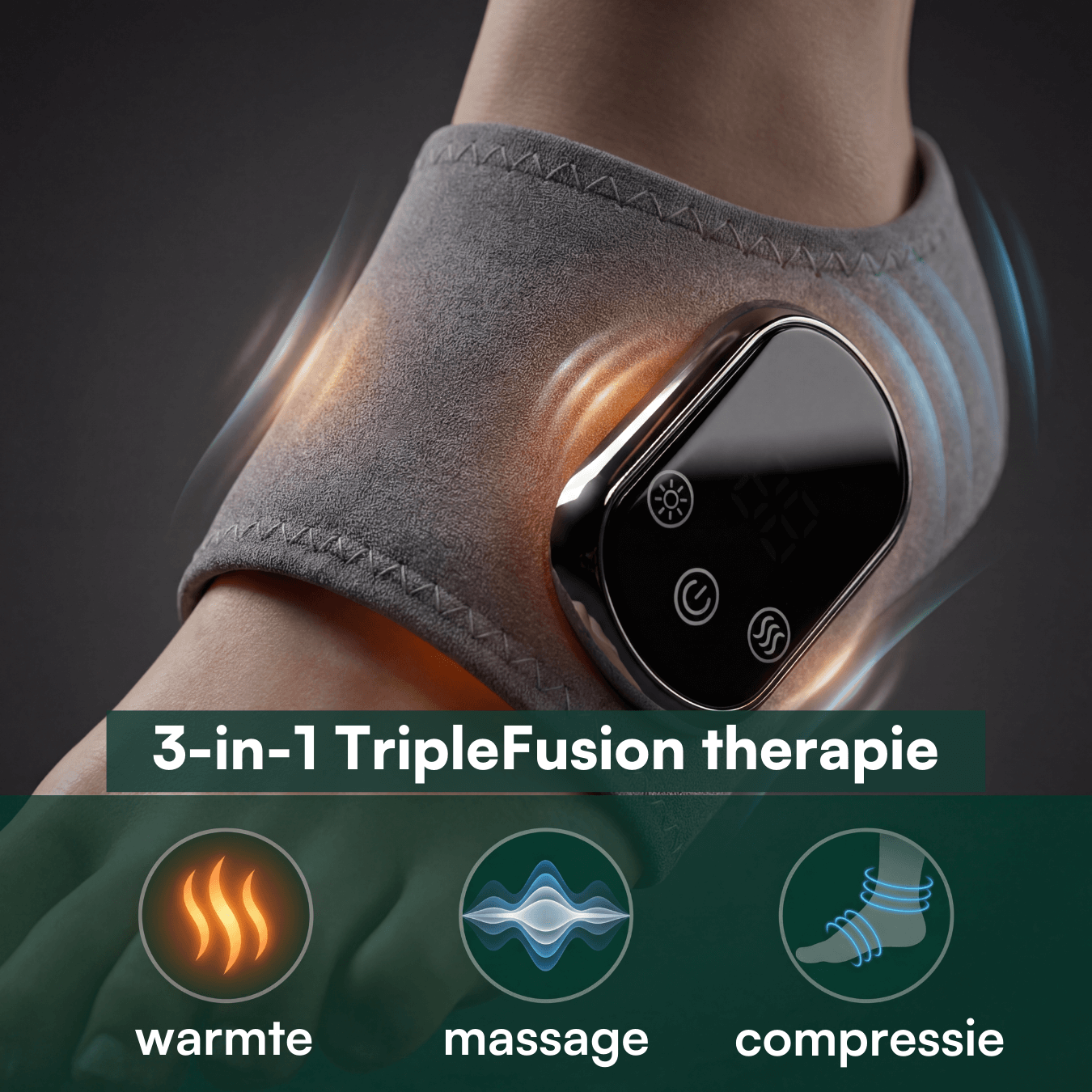 3-in-1 TripleFusion voet massageapparaat