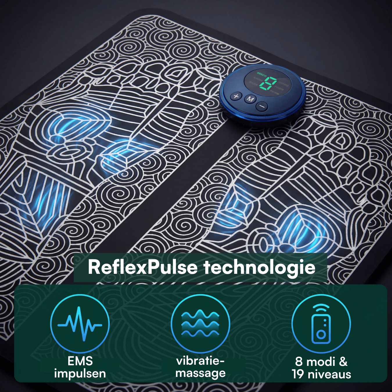 ReflexPulse EMS voet massageapparaat