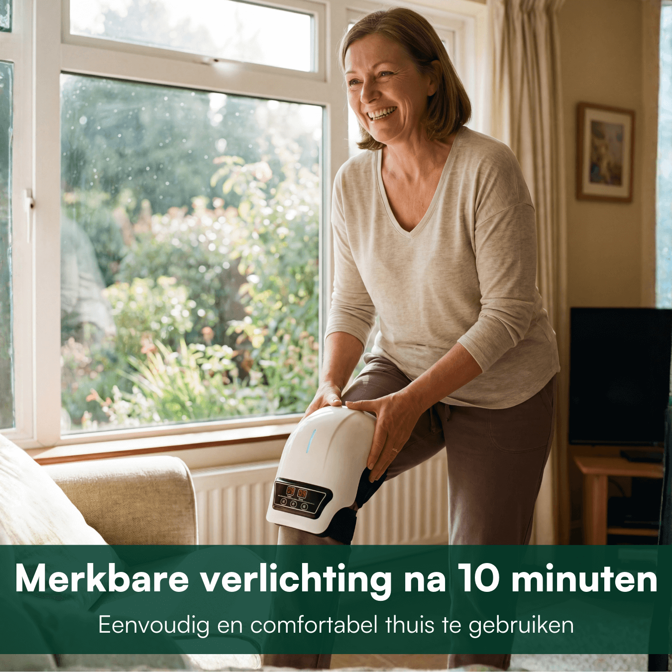 VIBRATHERM knie massageapparaat