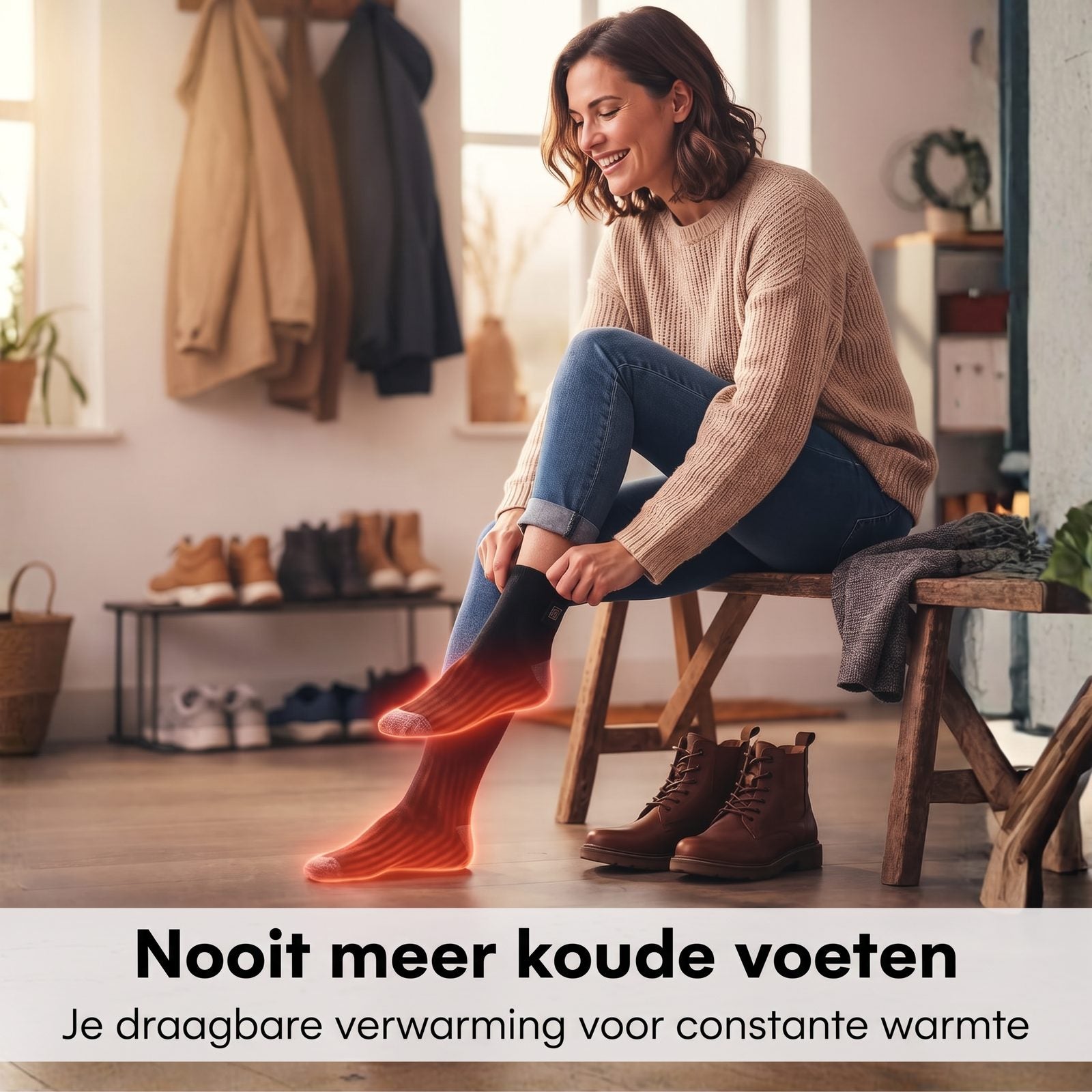 SmartHeat verwarmde sokken, nooit meer koude voeten