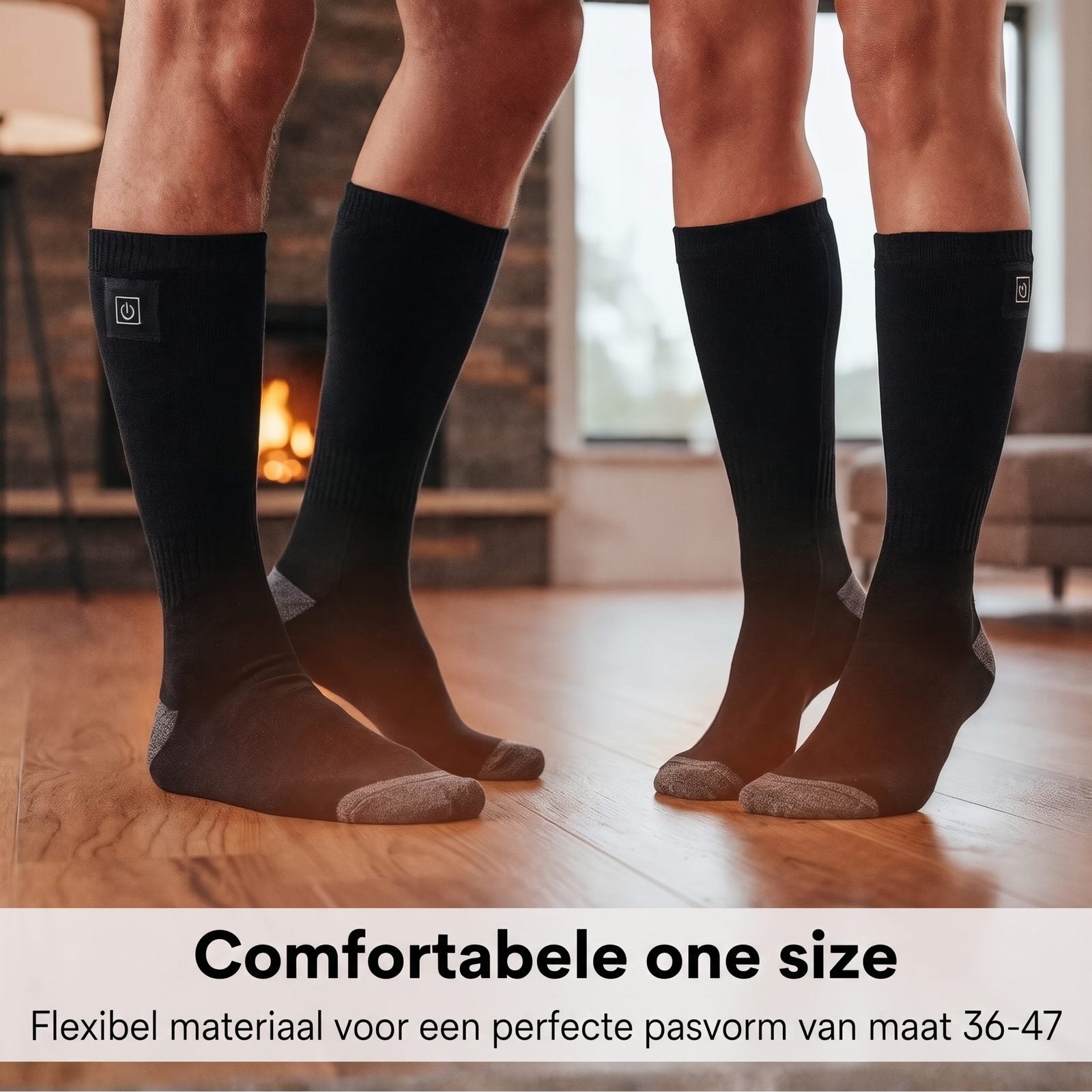 SmartHeat verwarmde sokken, comfortabele one size
